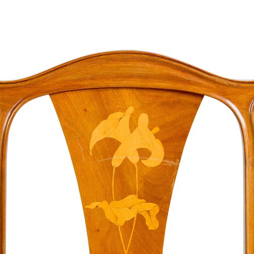 Sitzbank SETTEE 

Probablemente Francia, marco de madera dura con vástagos curva&hellip;