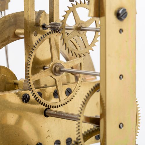 SKELLETUHR MIT DOPPELPENDEL, SKELETON WATCH WITH DOUBLE PENDULUM, XX secolo, mon&hellip;