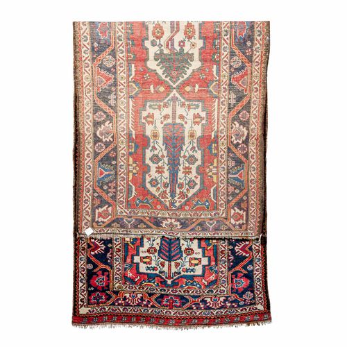 Orientteppich, HERIZ-PESHMESHED, ca. 327x130 cm. Oriental carpet, Heriz-Peshmesh&hellip;