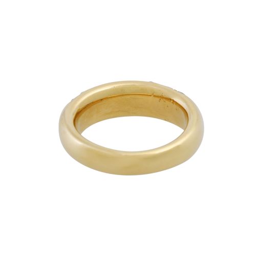 Ring mit 25 Brillanten von zus. Ca. 1,25 ct, 镶有25颗明亮式切割钻石的戒指，共约1.25克拉，白色-STW（H-I&hellip;