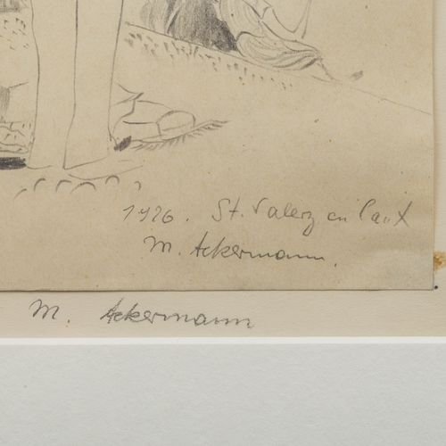 ACKERMANN, MAX (1887-1975), "St. Salez en Caux - Strand (Normandi) I", ACKERMANN&hellip;