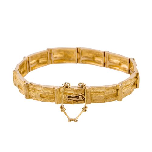 LAPPONIA Armband, LAPPONIA bracelet, 14K yellow gold, 28 g, L: 17.5 cm, geometri&hellip;