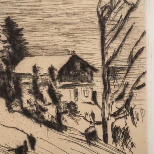 CORINTH, LOVIS (1858-1925), "Gebirgssee", Motiv vom Walchensee im Winter, CORINT&hellip;