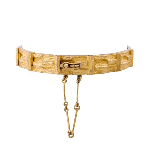 LAPPONIA Armband, LAPPONIA bracelet, 14K yellow gold, 28 g, L: 17.5 cm, geometri&hellip;