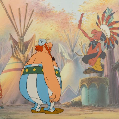 ASTERIX UND OBELIX "Im Indianerdorf" ASTERIX和OBELIX "在印第安人的村庄"。

"Asterix Conque&hellip;
