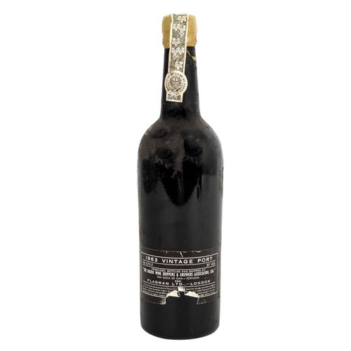 VINTAGE PORT Portwein FLAGMAN, 1963 VINTAGE PORT FLAGMAN波特酒，1963年，产区：葡萄牙波尔图，葡萄：波&hellip;