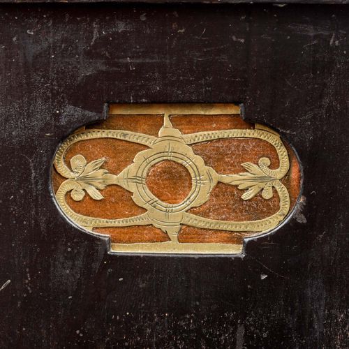 STOCKUHR, BRACKET CLOCK, Austria, around 1800, wooden housings, gilded brass app&hellip;