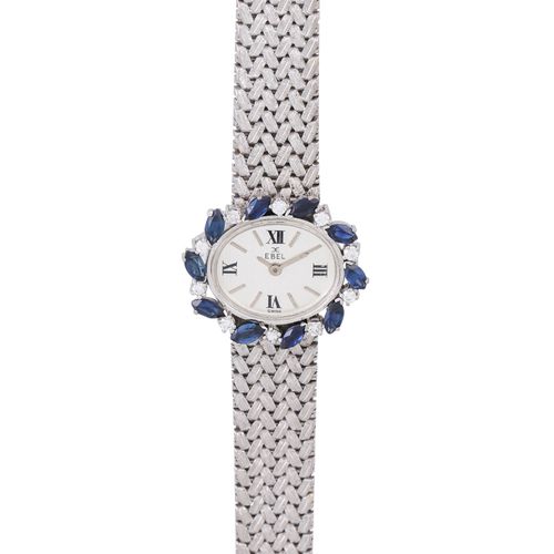 EBEL Damenuhr mit Saphiren und Brillanten, EBEL ladie's watch with sapphires and&hellip;