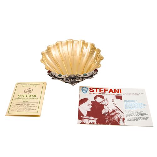 STEFANI Italien, Muschelschale, 800 Silber, 20. Jh. STEFANI Italy, shell bowl, 8&hellip;