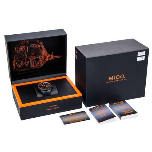 MIDO Multiford Chronograph DayDate "Special Edition Black", Ref. M005430A. Herre&hellip;