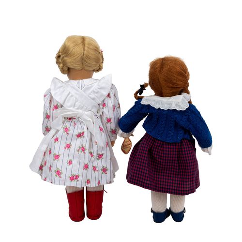 KÄTHE KRUSE zwei Puppenmädchen, 1990er Jahre, KÄTHE KRUSE deux poupées filles, a&hellip;