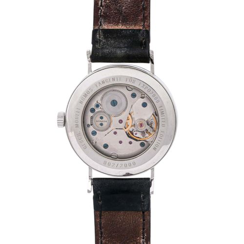 NOMOS Tangente "Expo 2000". Armbanduhr. Ca. 1999/2000. Damaliger Verkaufspreis: &hellip;