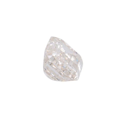 Loser Diamant im Smaragdschliff 1.00克拉的祖母绿切割钻石，约为STW (J)/SI2（亭子上部的小缺口），荧光：无。附有原始&hellip;
