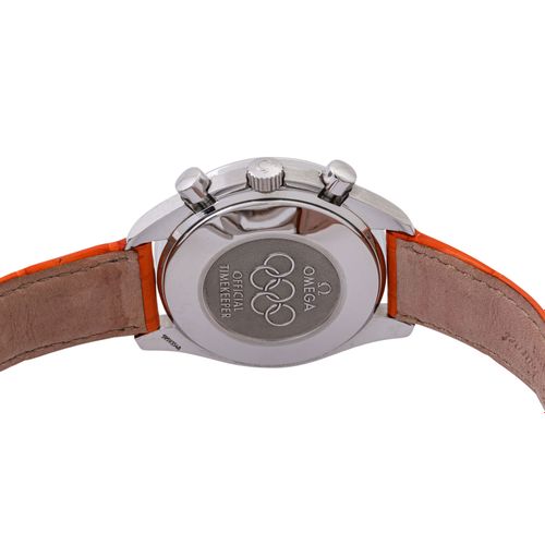 OMEGA Speedmaster Chronograph "Olympische Kollektion", Ref. 3836.70.36. Armbandu&hellip;