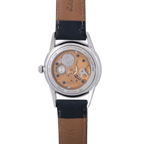 NOMOS Orion "100 Jahre Wempe Chronometerwerke", Armbanduhr. NOMOS Orion "100 ann&hellip;