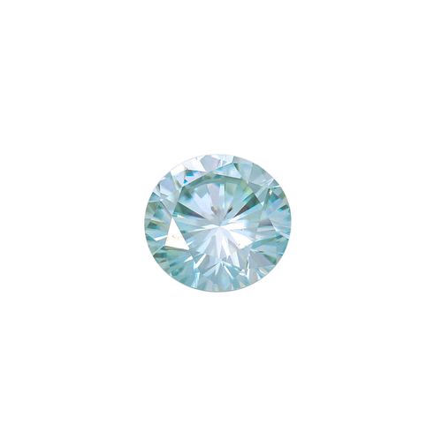 Loser grünlich-hellblauer Moissanit 8,98 ct, 松散的淡绿色莫桑石8.98克拉，漂亮的多色性，未受影响。所有的宝石都没&hellip;