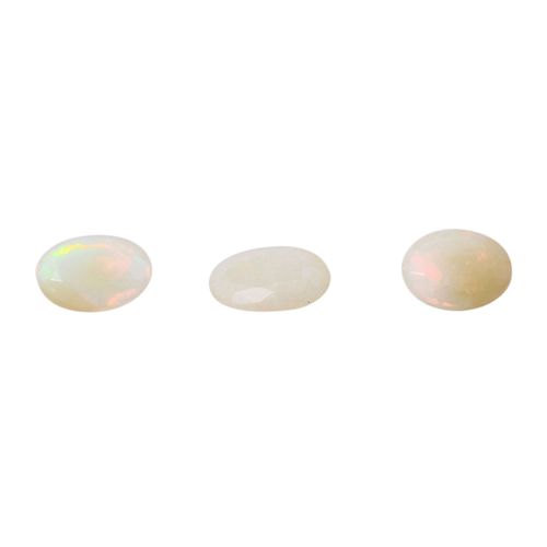 Konvolut 6 Opale, Todas las piedras sin pruebas gemológicas detalladas.