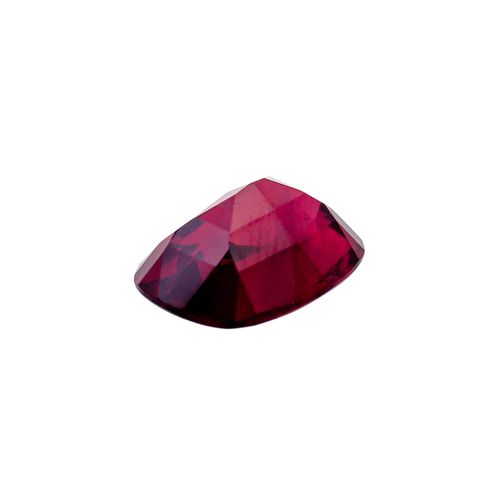 Feiner Rhodolit Granat 7,95 ct, Granate fino de rodolita de 7,95 ct, con rutilo,&hellip;