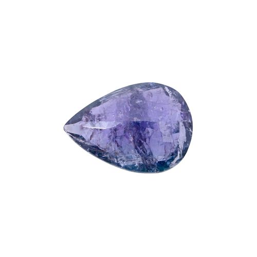 1 loser Tansanit von 20 ct Loose tanzanite of 20 ct, 23 x 16 x 7 mm, with signs &hellip;