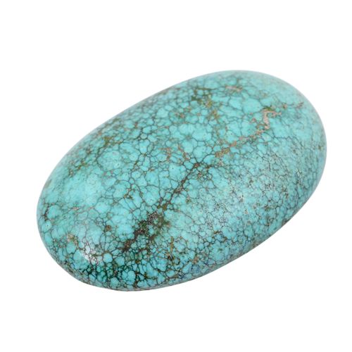 1 loser Türkis Cabochon von 214 ct Loose turquois cabachon of 214 ct from Tibet,&hellip;