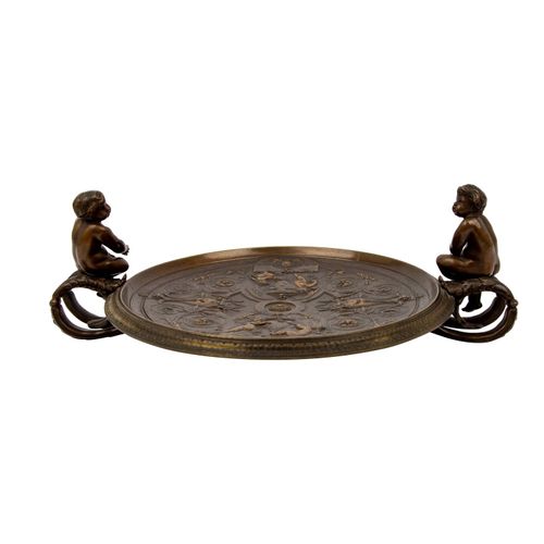HISTORISMUS TAFELAUFSATZ CENTRE DE TABLE HISTORIÉ

Fin du XIXe siècle, bronze, p&hellip;