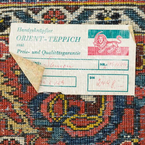 Orientteppich.IRAN, 20. Jh., 230x160 cm. Tapis oriental. IRAN, 20e s., 230x160 c&hellip;