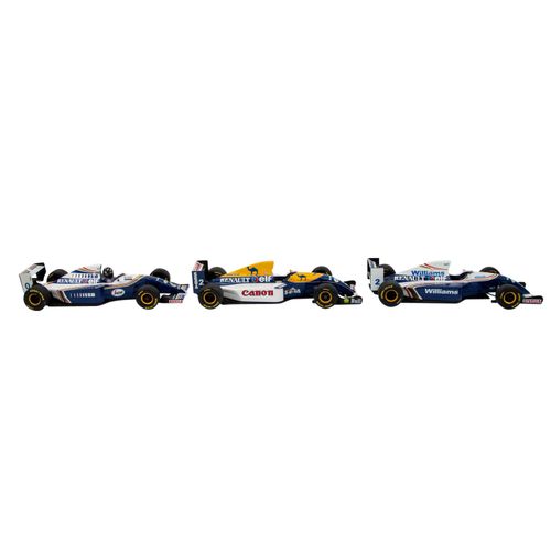 MINICHAMPS (Paul's Model Art) Konvolut aus 5 Formel 1 Rennfahrzeugen im Maßstab &hellip;