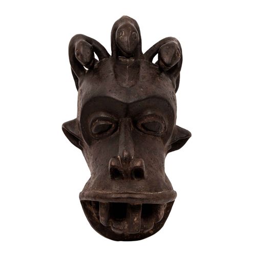 Maske (Running Juju). KAMERUN/ZENTRALAFRIKA, Mask (Running juju). CAMEROON/CENTR&hellip;
