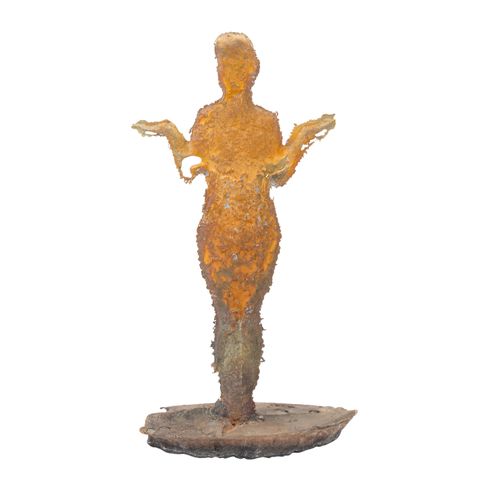 JÄGGLE, GEROLD (1961) "Drei Idole" JÄGGLE, GEROLD (1961) "三个偶像"。

青铜/砂岩铸造，高：30厘米&hellip;