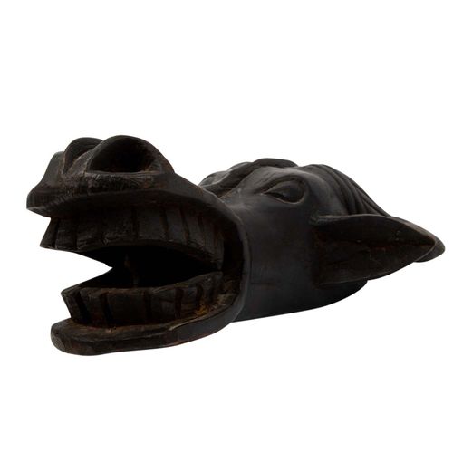 Maske "Büffel" (Nyal) OKU-KAMERUN/ZENTRALAFRIKA, Maschera "Bufalo" (Nyal) OKU CA&hellip;