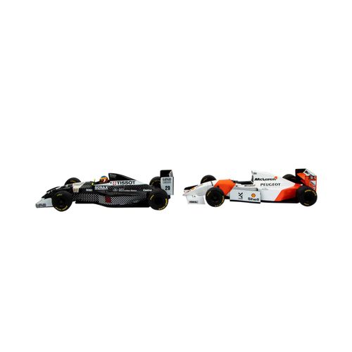 MINICHAMPS (Paul's Model Art) 5-tlg Konvolut Formel 1 Fahrzeuge im Maßstab 1:18,&hellip;