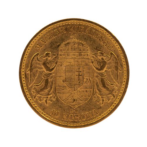 Ungarn /GOLD - 10 Kronen 1894 K B Hongrie /Or - 10 couronnes 1894 K B, VF+ avec &hellip;
