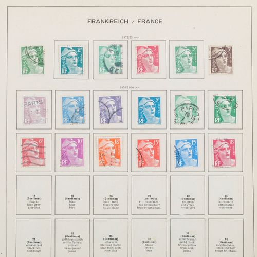 Frankreich 1849 1914 Français 1849 1914 Très belle partie principalement annulée&hellip;