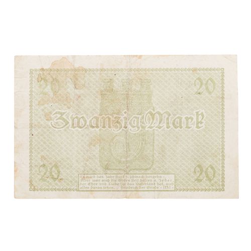 Konvolut Banknoten und Gutscheine Mix of banknotes and vouchers with approx. Ove&hellip;