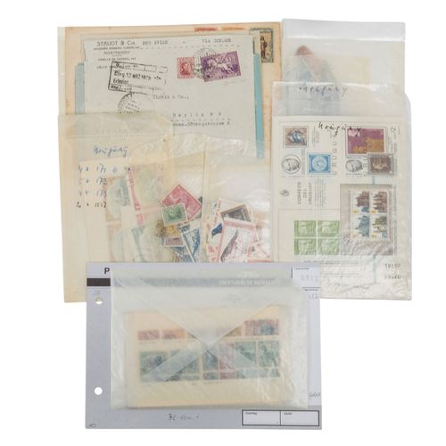 Uruguay - **/O, Briefe Uruguay - **/O, letters. Very interesting lot on sheets a&hellip;