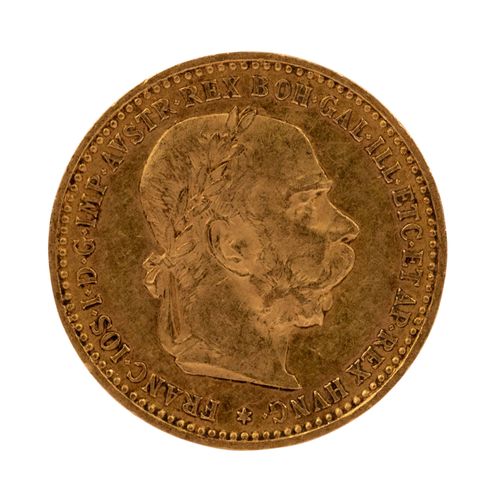 Österreich/GOLD - 10 Kronen 1896, Austria/Oro - 10 Corone 1896, circa 3,04 gramm&hellip;