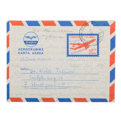 Aerogramme Alle Welt 1951 80 Lettres aériennes dans le monde entier 1951 80 67. &hellip;
