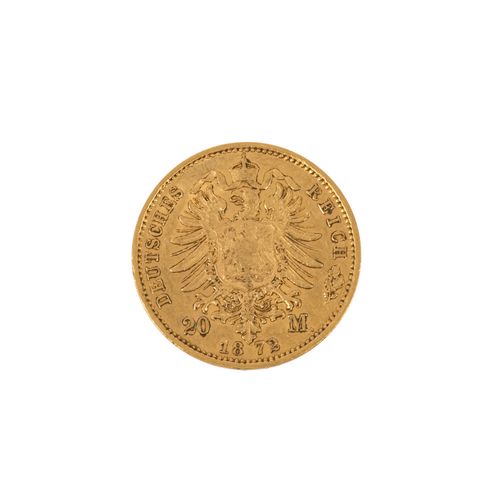 Preussen/GOLD - 20 Mark 1872 A Prusse/Or - 20 marks 1872 A William I., env. 7,16&hellip;