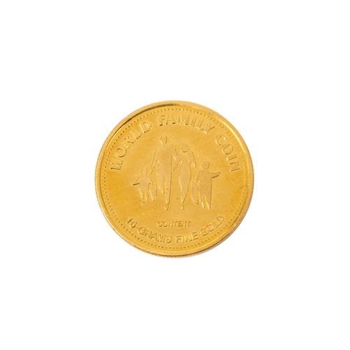 Dubai City - Gold Medaille 2004, Dubai City - Médaille d'or 2004, environ 10 gra&hellip;