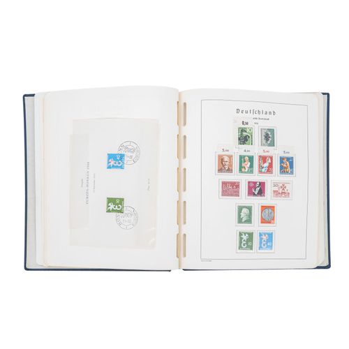 Komplette Sammlung BRD 1949-79 ** Colección completa BRD 1949-79 **. MNH, en LEU&hellip;