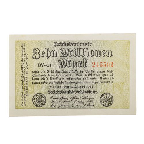 Banknotensammlung Deutsches Reich Colección de billetes de banco Alemania, es de&hellip;