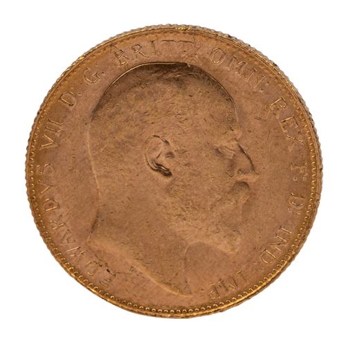 Großbritannien /GOLD - Edward VII, 1 Sovereign 1908 Perth Mint Grande-Bretagne /&hellip;