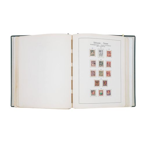 Sehr gehaltvolle Sammlung Schweiz 1909-1971 O Ricchissima collezione Svizzera 19&hellip;