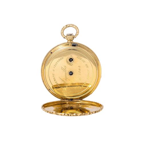 Anonyme antike Lepine Taschenuhr, Frankreich um 1850. Anonyme ancienne montre de&hellip;