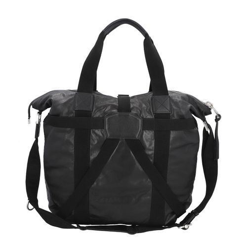 GUCCI Tote, Koll.: S/S 2010. GUCCI tote, coll.: S/S 2010. Black leather, silver-&hellip;