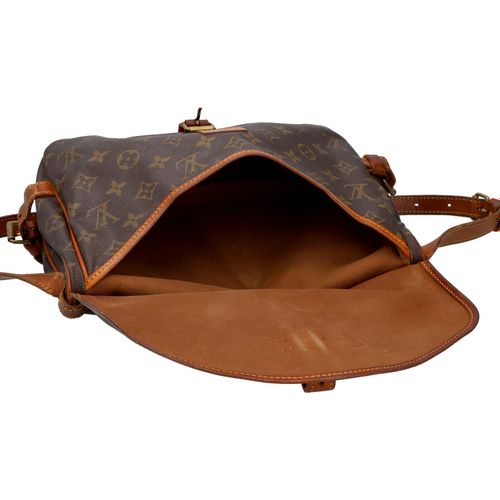 LOUIS VUITTON Umhängetasche "SAUMUR PM", Koll.: 1992. Bolso LOUIS VUITTON "SAUMU&hellip;