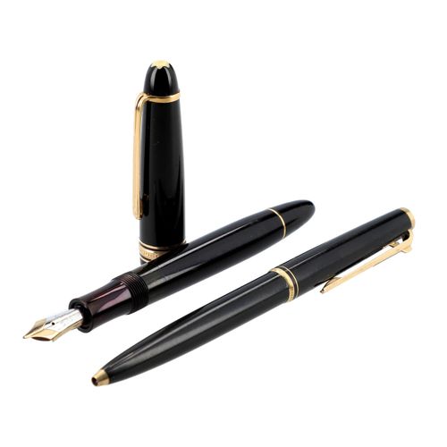 MONTBLANC VINTAGE Schreibgeräte Konvolut. MONTBLANC VINTAGE书写套装。1x "MASTERPIECE"&hellip;