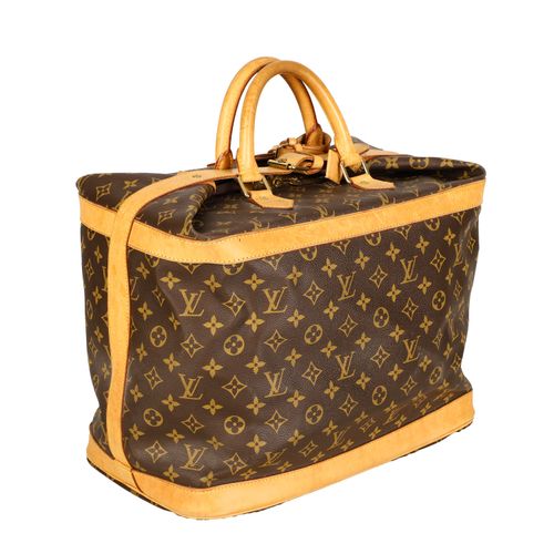 LOUIS VUITTON Reisetasche "CRUISER" Koll.: 1998, akt. NP.: 2.200,-€. Equipaje LO&hellip;