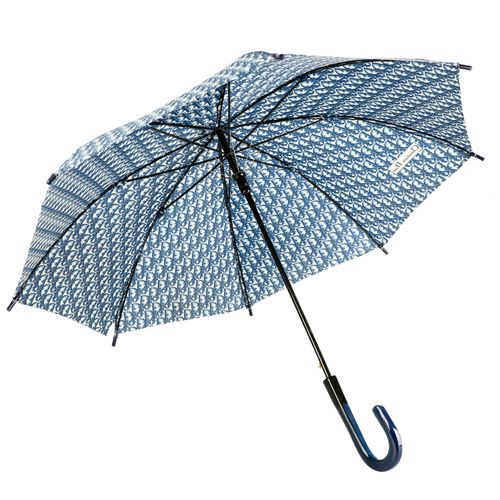 CHRISTIAN DIOR VINTAGE Schirm. CHRISTIAN DIOR VINTAGE parapluie. Modèle bleu ave&hellip;