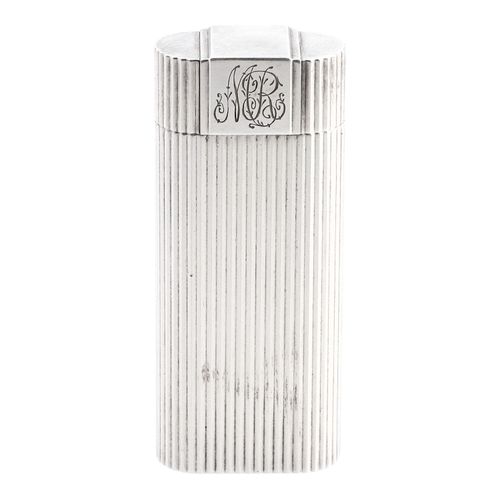 CARTIER VINTAGE Feuerzeug. CARTIER VINTAGE lighter. From the year 1990. Silver b&hellip;